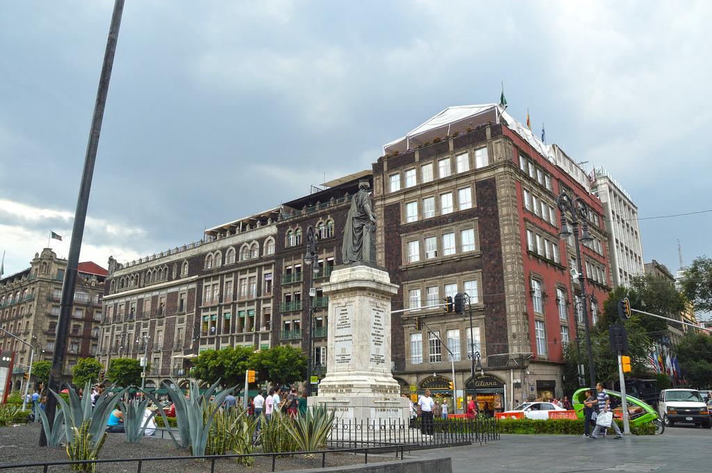 Zocalo Central & Rooftop Mexico City Exteriör bild